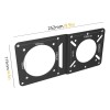 Placa Adaptadora Vesa Universal Para Montaje De Monitor 25 C