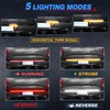 MICTUNING 60 inches Triple 504 LEDs Tailgate Strip Light Waterproof