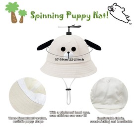 SIEBOLD Propeller Hat, Helicopter Cap, Propeller Hat, Funny Puppy Hats, Fancy Dress Hat, for Adults and Children for Carnival Party Costume Props Party Gift