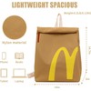 McDonald's Backpack Lightweight for Women Men Knapsack Funny Crossbody Shoulder