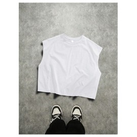 RoseSeek Men's Oversized Letter Graphic Tank Top Sleeveless Casual Summer Tops Y2K Streetwear White Large