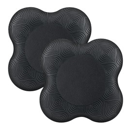 Yoga Knee Cushion, 2 Pieces, Yoga Knee Pad, Non-Slip Knee Pad Mat Set, Wear-Resistant, Protects the Knees, Wrists, Ankle, Hands, Wrists and Elbows, for Yoga, Gymnastics, Pilates, Aerobics