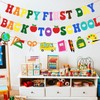 Happy First Day Back To School Banner Decorations for Home