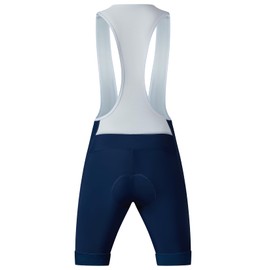 EASYINPRO - Pantalones cortos acolchados para hombre, con cierre, para ciclismo, ciclismo, UPF50+, Azul marino, Small