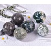 MOGEMT Large Yooperlite Sphere Natural Yooperlite Stone Healing Crystal Ball