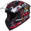 ILM Armor Red Full Face Motorcycle Helmets Mirrored&Clear Visors 2