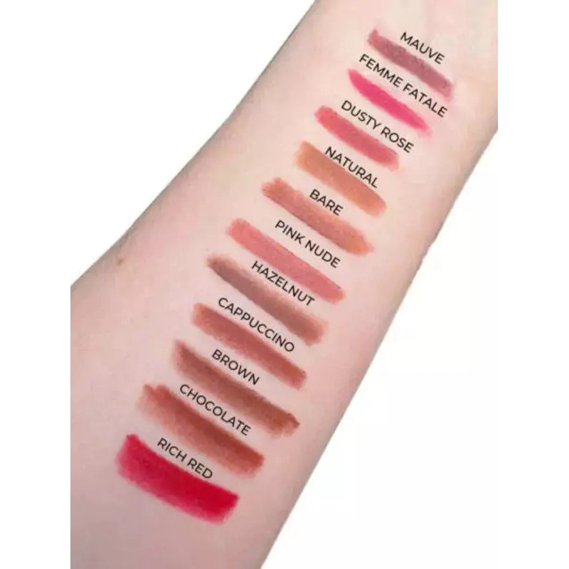 Labial Mate Indeleble + Delineador De Labios Italia Deluxe