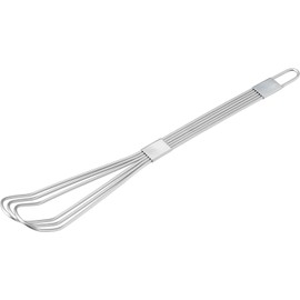 Yoshikawa YJ2810 Masher & Whipper Dish, Silver, Made in Japan, Total Length 7.4 x Width 1.2 inches (18.8 x 3 cm)
