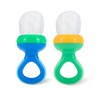 Nuby Nibbler Mesh First Soft Foods Feeder, 2pk, Colors May