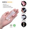 AMORIX 50PCS Lip Gloss Tubes 5ml Pink Cap Lip Gloss