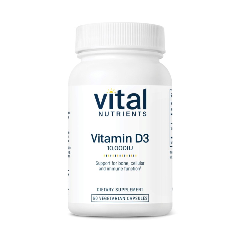 Vital Nutrients Vitamin D 10000 IU - Vitamin D3 Supplement