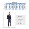 Irdcomps Men's Long Pyjamas Cotton Sleepwear Set Men's Checked with