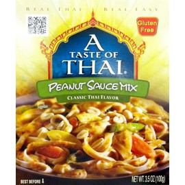A Taste of Thai PEANUT SAUCE MIX Gluten Free 3.5oz (10 pack)