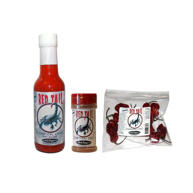 Wicked Tickle Ultimate Spice Gift Set Ghost Pepper Scorpion Reaper