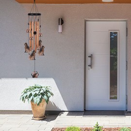 Cat Wind Chimes for Home, Patio, Backyard, Garden Cats Decor, Cats Wind Bells, Mobile Cat Wind Catcher, Indoor/Outside Kittens Wind Chimes Festival Decoration, Gifts for Mom, Grandma, Neighbor, Sister