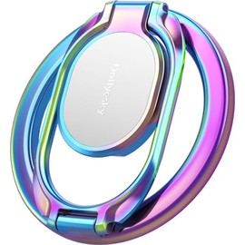 Doflyesky Soporte de Anillo Magnético para Teléfono con Magsafe, Anillo de Dedo Ajustable Doble para Gimnasio, Agarre de Teléfono Desmontable, para iP