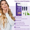 3 Stück Stifte zur Zahnaufhellung, Teeth Whitening Pen, Violetter Teeth