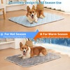 Petvolve Dog Cooling Mat 35.4" x 23.6", Double-Sided Dog Cooling