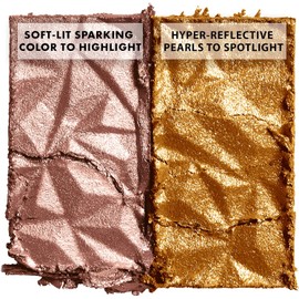 Nyx Professional Makeup Dúo Iluminador Icy De Born To Glow: Rock Candy Caramelo De Roca 0,07 Onzas (Paquete De 1)