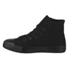 Elara Chunkyrayan Trainers Unisex High Top - Black London, size: