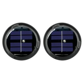 AAA 600Mah(2pack) Cracked Globe Glass Solar Lights Bottom Replacement for Solar Outdoor Lights Waterproof