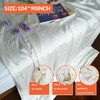 VEJESIME Duvet Cover, 3-Side Zipper, Tencel Lyocell, Triple-Zip System, Softest