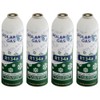 4GA Car Aircon AC 4pcs R134a Compatible Refill Recharge Regas
