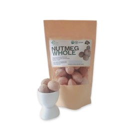 Organic Nutmeg Premium Grade, USDA Certified Pure Whole Nutmeg 2 Ounce Ceylon Premium Quality 56g