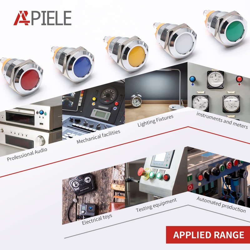 API-ELE [ 3 Year Warranty] 5 Pcs of LED Indicator