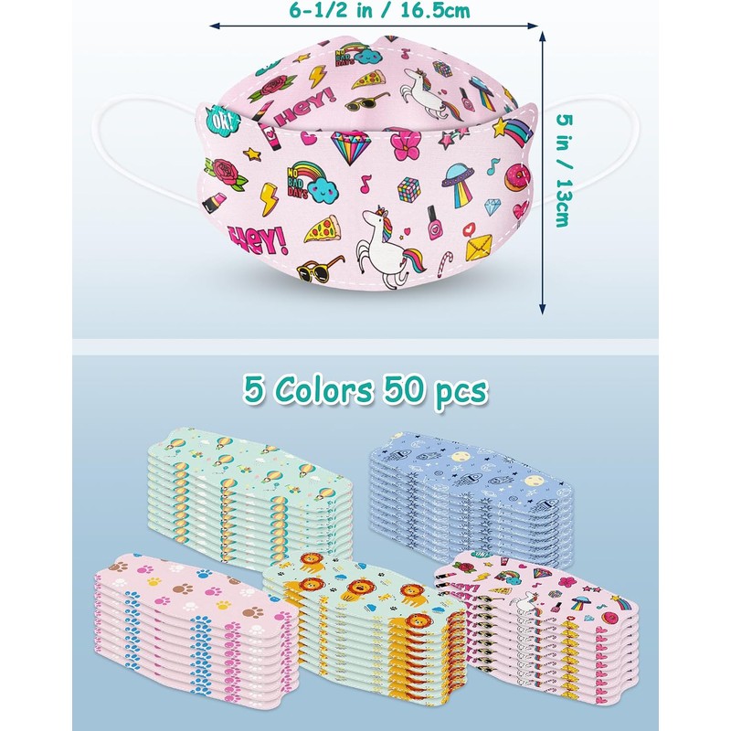 Mascarillas KF94 para niños – Pack de 50 NiHealth