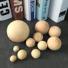 20pcs Wooden Round Balls Unfinished Wood Craft Balls Hardwood Birch
