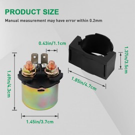 Cyleto Starter Solenoid Relay for Kawaski Bayou 300 4x4 2003 2004 2005/BAYOU 400 4X4 KLF400 1993-1999/PRAIRIE 300 360 400/TERYX 750