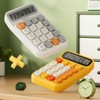 M&G Desktop Calculator 12 Digit Mechanical Switch Calculator with Large