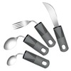 Extra Wide Handles Easy Grip Cutlery Set of 4 Disability
