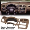 ALLGOOD Dashboard Single Din Compatible with Chevy Blazer S10/GMC Jimmy