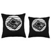 Vintage Handheld Video Game Console Retro Gamer Throw Pillow