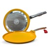 SALFORD 11.5 inch Nonstick Ceramic Crepe Pan, Flat Skillet Griddle