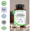L-Theanine 400mg Capsules – 99.6% Pure | 150 Capsules for