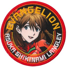 いろはism エヴァンゲリオン エヴァ ワッペン アスカ・ラングレー アイロン接着 EVA1000-EVA07