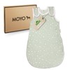 MOYO Baby Sleeping Bag in Mint I Breathable Winter Sleeping