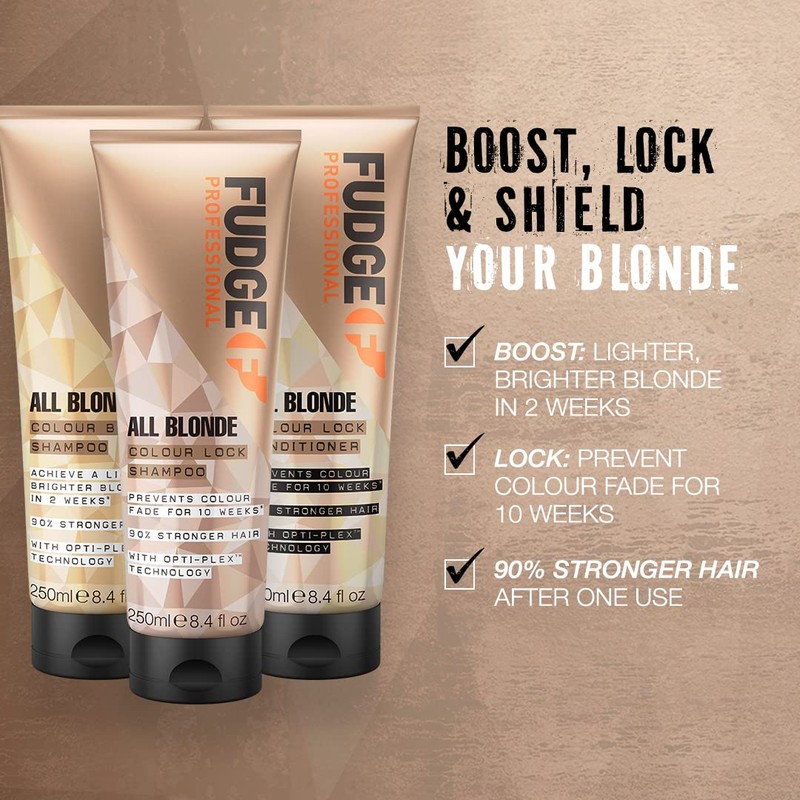 pz cussons Limited Fudge Professional All Blonde Color Booster Shampoo
