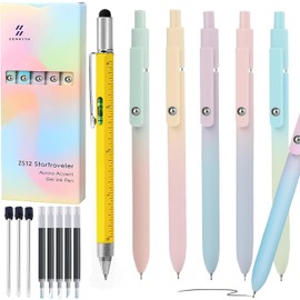 HUXUNGI Gifts for Men Women,6pcs Multitool Pen Set, Mens Gifts for Dad Him Husband, Birthday Gift for Men Who Have Everything, Tool Pen Gift from Wife Daughter, Unique Tools Gadgets for Mens