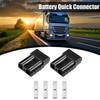 uxcell 2 Set 50A Battery Quick Connector Kit Car Trailer