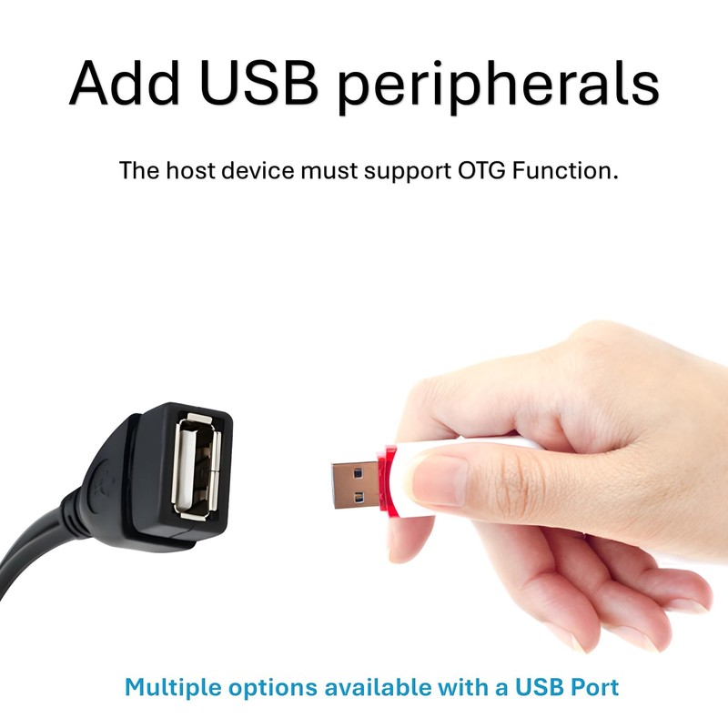 OTG Power Cable for Firestick 4K/4K Max/Lite/Cube/2nd Gen - High-Speed