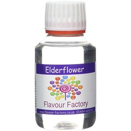 Flavour Factory Intense Food Flavouring, Elderflower, 100 ml