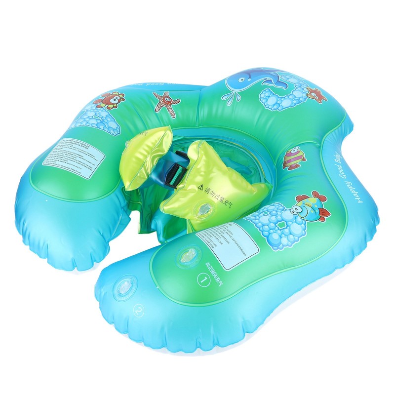 Baby Swimming Ring PVC Cartoon Inflatable Swim Float Children Anti