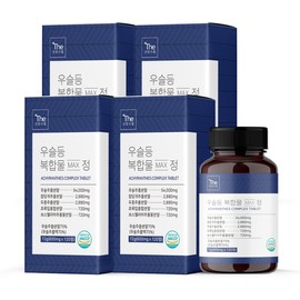 The Health Dream Usul Complex Danggui Max 120 Tablets (4 Boxes) Full of Usul Duzhong and Boswellia, which are good for bone health. / 더건강드림 우슬등복합물 참당귀 max 120정 4박스 뼈건강에 좋은 우슬 두충과 보스웰리아 부원료까지 가득