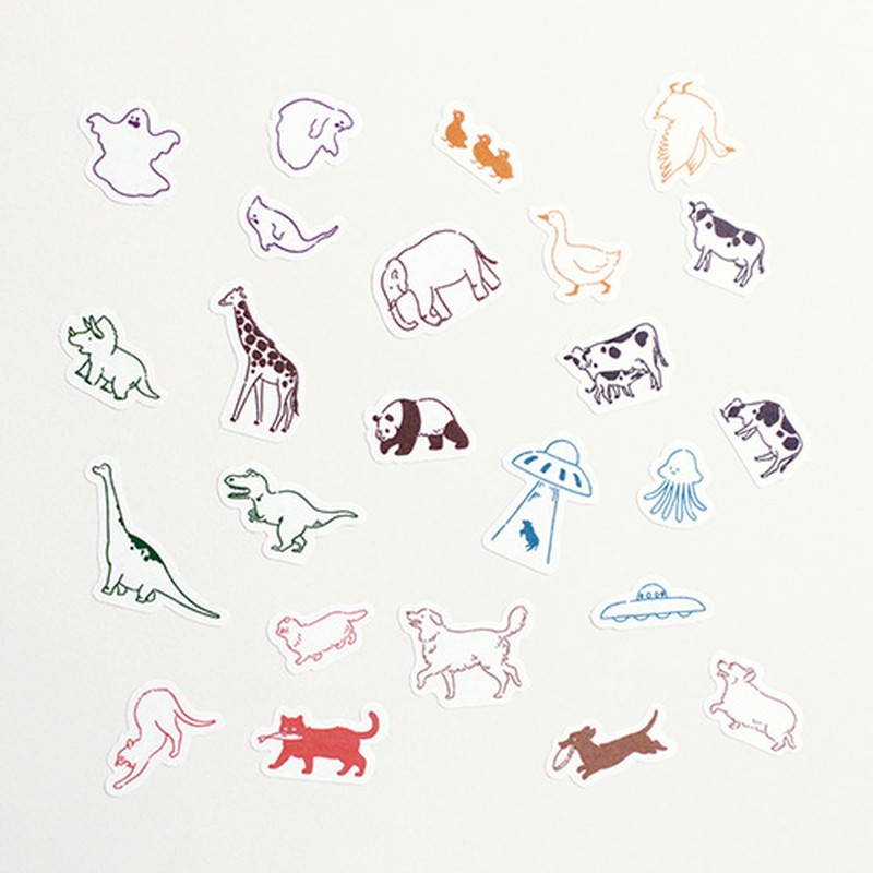 Elcomune ALA-201 Seal Alara Flake Seal Animals