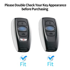 T-carbon Real Glass Fiber Key Fob Cover fits for GR86 3D Texture Key Fob Protector fits for BRZ Legacy Outback Ascent Crosstrek Forester WRX Remote Key Vehicle Accessories Key Case,Red