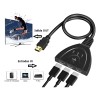 Apich Switch Selector 3 Puertos 1 Salida Hdmi 1080p 50cm